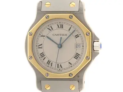 Cartier AUTH CARTIER SANTOS OCTAGON LM W2001583
