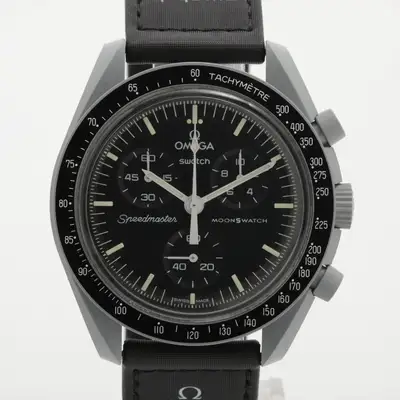Omega x swatch Speedmaster missions Toe