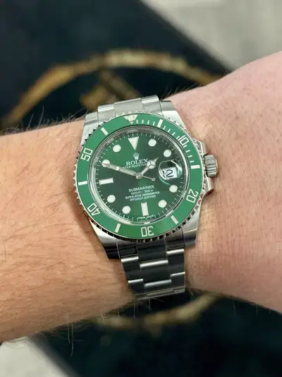Rolex Rolex Submariner Date HULK | 116610LV | Full Set | FINANCE AVAILABLE