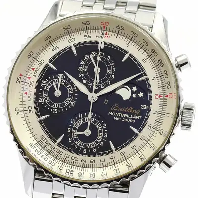 Breitling A19030 NAVITIMER MONTBRILLANT CHRONOGRAPH BLACK