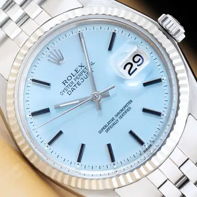 Rolex DATEJUST 1601 ICE 18K GOLD