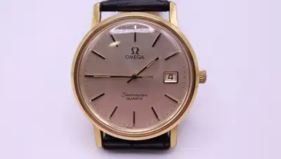 Omega Seamaster Cal 1342 Gold Plated