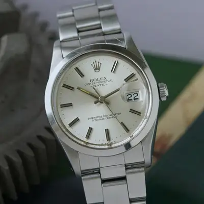 Rolex Date 15000 Oyster Perpetual Stainless