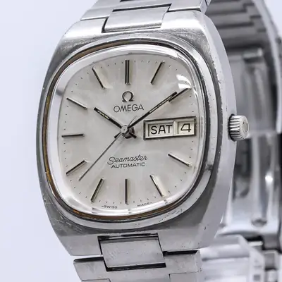 Omega **OH OMEGA Seamaster Cal.1020 Day/Date TV
