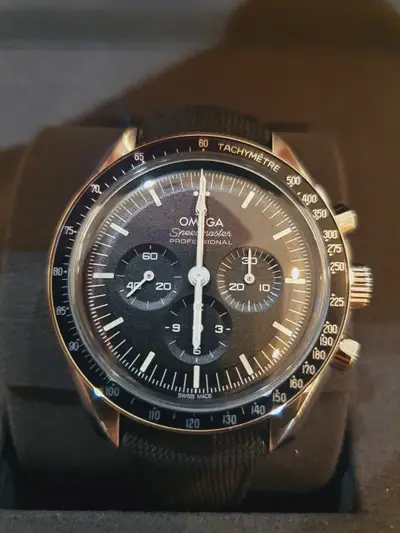 Omega Speedmaster Professional Moonwatch With And