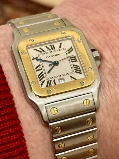 Cartier Santos Silver Adult W20011C4
