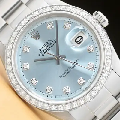 Rolex DATEJUST ICE 18K WHITE GOLD