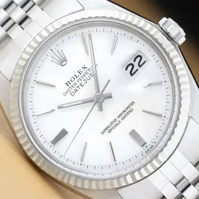 Rolex DATEJUST 1601 18K GOLD STEEL