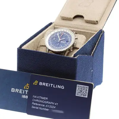 Breitling NAVITIMER A13324 SS Blue #C21726