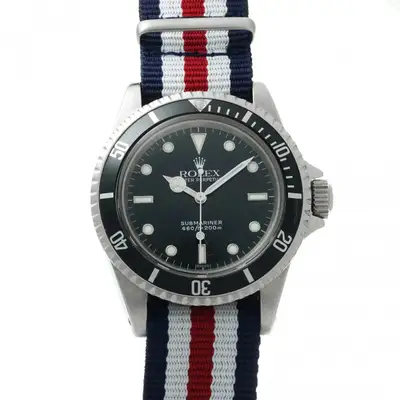 Rolex Rolex Submariner 5513 40mm Stainless Steel / 54078 Black Wristwatch #WW7963