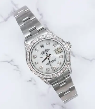 Rolex Datejust with White MOP Bezel