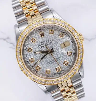 Rolex Steel Gold Rolex Datejust Jubilee Diamond