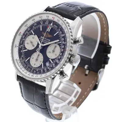 Breitling NAVITIMER A23322 SS Black Silver