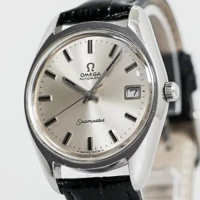 Omega *NEAR OMEGA Seamaster Cal.565 Date Silver