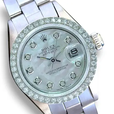 Rolex Datejust SS White MOP Bezel