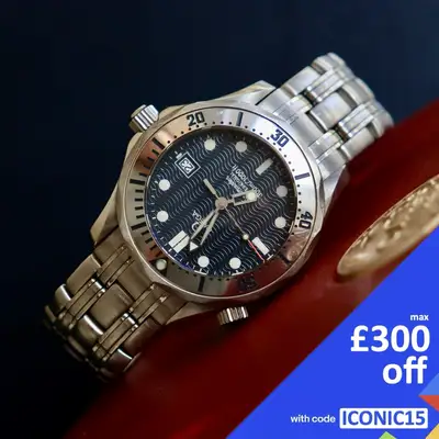 Omega Seamaster Pro Blue Diver James