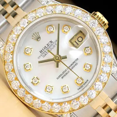 Rolex DATEJUST MOP 18K YELLOW GOLD