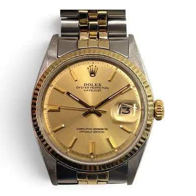 Rolex Datejust Two Tone Jubilee Champagne