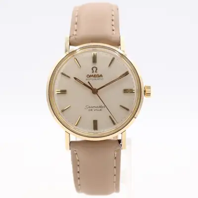 Omega Seamaster De Ville 14k Gold