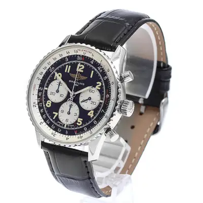 Breitling Navitimer A30021 Black;Silver Chronograph