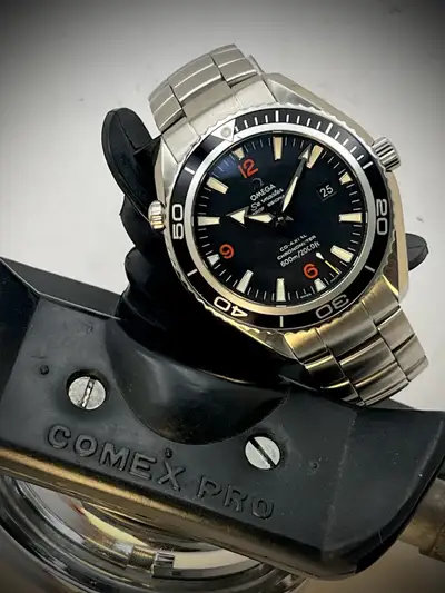 Omega Seamaster Planet Ocean Orange Numbers