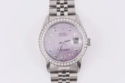 Rolex Datejust Ref16014 Stainless Steel Diamond