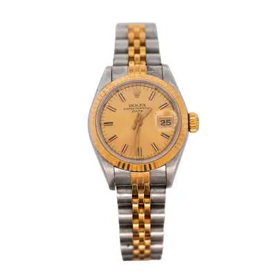 Rolex Datejust Two Tone 18K Gold