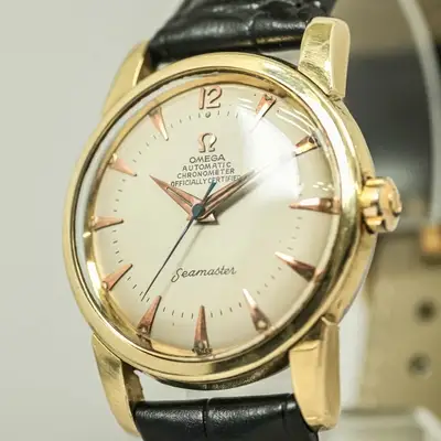 Omega *NEAR OMEGA Seamaster Cal.501 Gold Chronometer