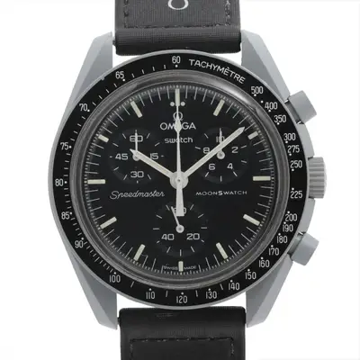 Omega x swatch Speedmaster missions Toe