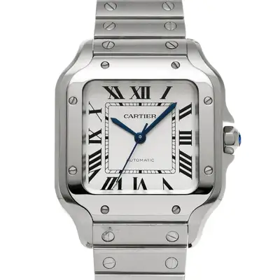 Cartier Santos WSSA0029 4075) Stainless Steel