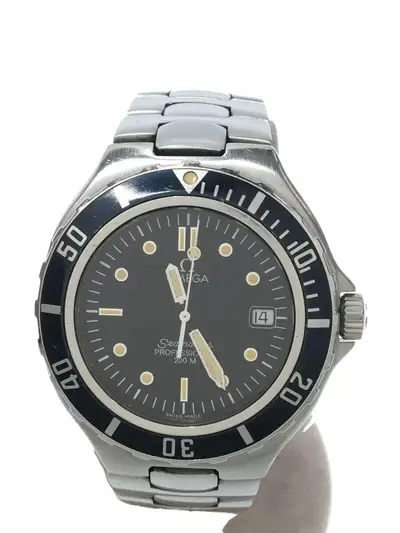 Omega Women Seamaster Analog Stainless BLK