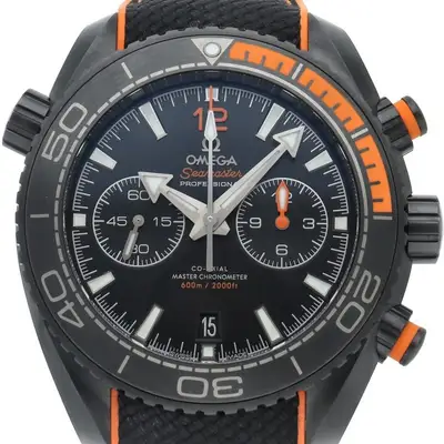 Omega Seamaster Planet Ocean Deep Black