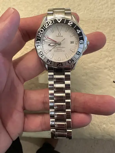 Omega Seamaster "Great White" GMT Chronometer