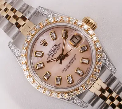 Rolex Datejust Diamond Bezel Diamond Lugs