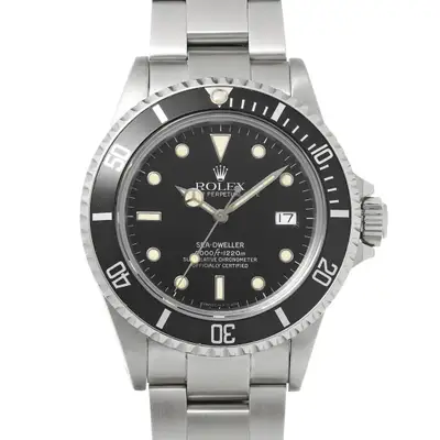 Rolex Rolex Sea-Dweller 16660 1986 40mm Stainless Steel Black Wristwatch #WW1413