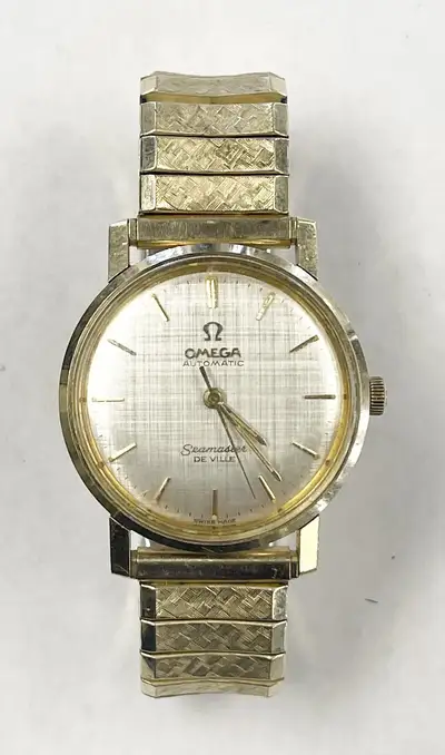 Omega Seamaster De Ville 14k Gold