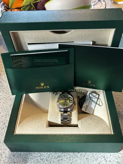 Rolex Datejust 31 White Gold/stainless