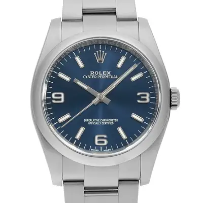 Rolex Oyster perpetual 116000 blue 369