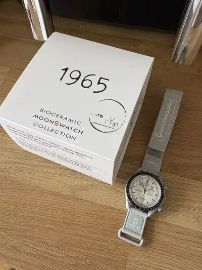 Omega X Swatch Speedmaster Moonswatch Edition