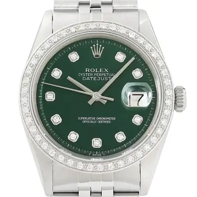 Rolex Datejust 18K White Gold SS