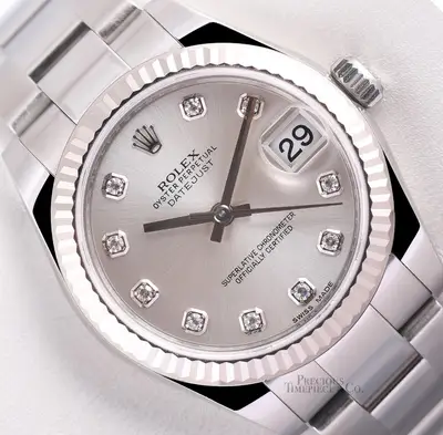 Rolex Datejust Steel Oyster 18K WG