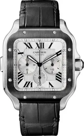 Cartier Santos WSSA0017 Stainless Steel