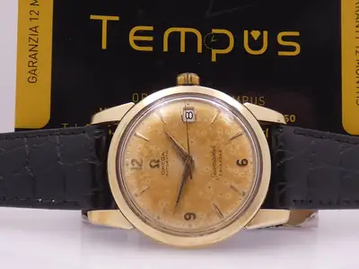 Omega SEAMASTER CALENDAR 2849 STEEL&18KT GOLD