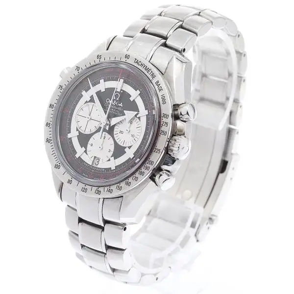OMEGA Speedmaster Broad Arrow Latraporte 3582.51 43mm SS Black Dial Watch #C2956