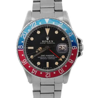 Rolex GMT-Master 1675 Pepsi Steel Blue