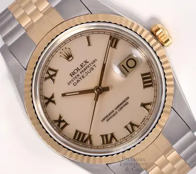 Rolex Datejust Two-Tone Jubilee 18K Gold