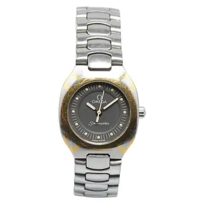 Omega Seamaster Polaris Silver Gold Stainless