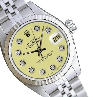 Rolex Datejust Steel Yellow 14KW Fluted