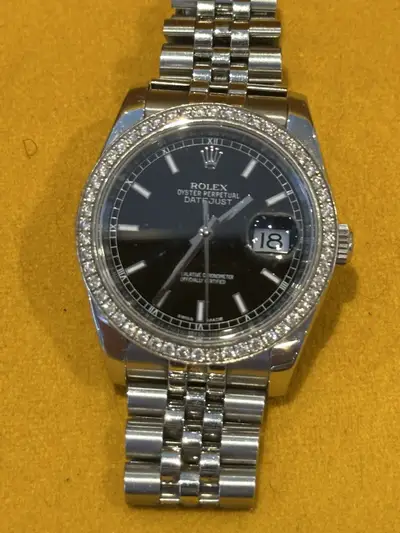 Rolex datejust jubilee Diamond Bezel