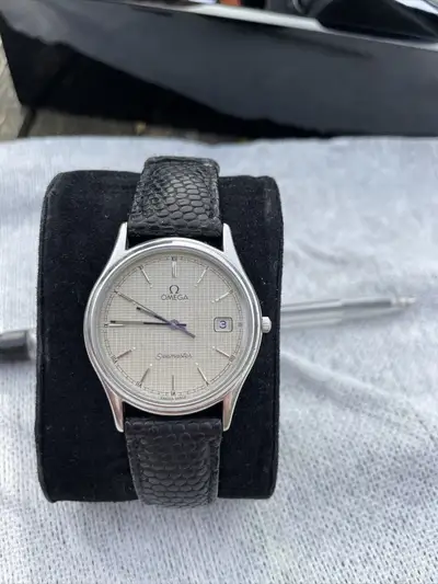 Omega Seamaster Patterned Face